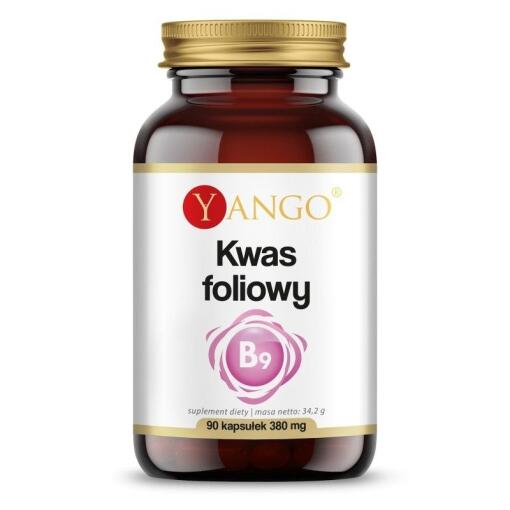 Yango - Kyselina listová - Vitamín B9 (90 kapsúl)