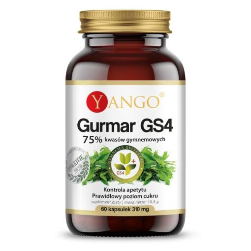 Yango - YANGO Gurmar GS4 - 75 % kyseliny gymnemovej (60 kapsúl)