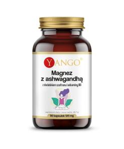 Yango - YANGO Horčík s ašvagandhou, šafranom a vitamínom B6 (90 kapsúl)