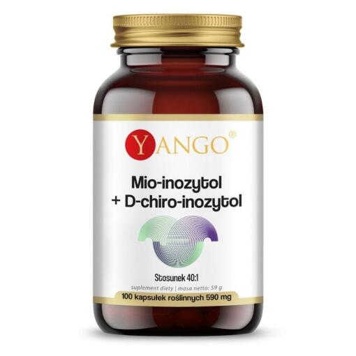 Yango - YANGO Myo-inozitol + D-chiro-inozitol (100 kapsúl)