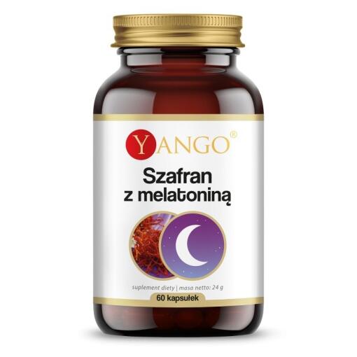 Yango - Šafran s melatonínom (60 kapsúl)