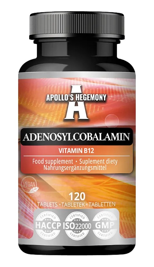 Apollo's Hegemony - Adenozylkobalamín Vitamín B12 - 120 tabliet