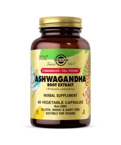 Ašvaganda Koreňový Extrakt - 60 rastlinných kapsúl