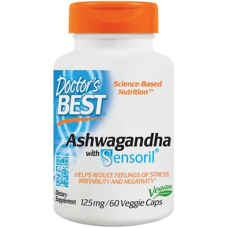 Ashwagandha so Sensorilom, 125 mg - 60 vcaps