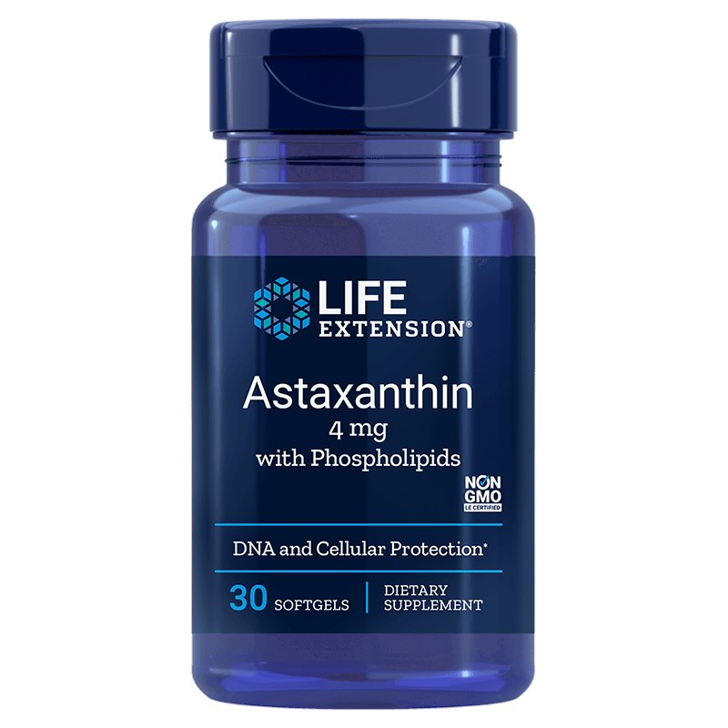 Astaxantín s fosfolipidmi, 4 mg - 30 mäkkých kapsúl