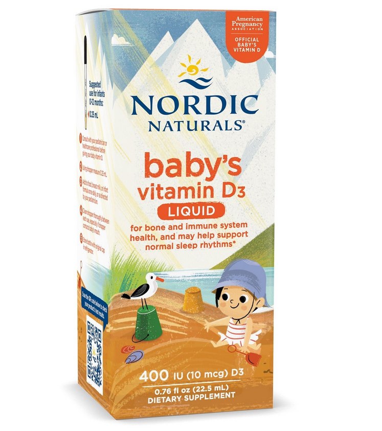 Vitamín D3 pre deti, 400 IU - 22,5 ml