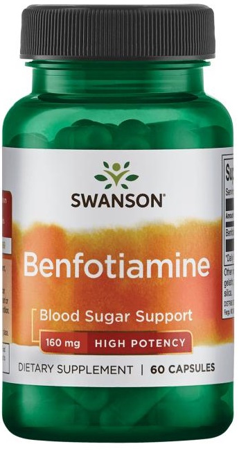 Benfotiamín, 160 mg - 60 kapsúl