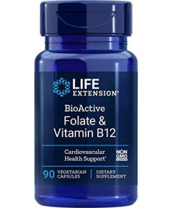 Bioaktívny Folát a Vitamín B12 - 90 vcaps