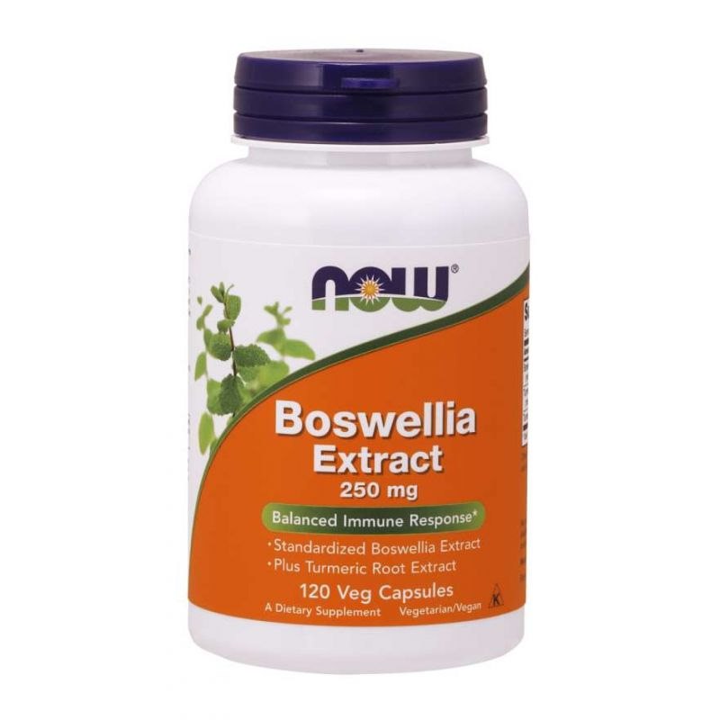 Extrakt z boswélie plus extrakt z kurkumy, 250 mg - 120 vegánskych kapsúl
