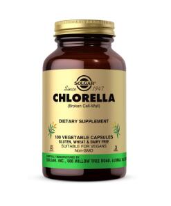 Chlorella, 520 mg - 100 rastlinných kapsúl