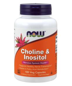 Cholín a inozitol, 500 mg - 100 kapsúl