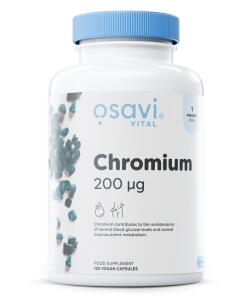 Chróm, 200 mcg - 120 vegánskych kapsúl