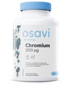 Chróm - 200 mcg - 250 vegánskych kapsúl
