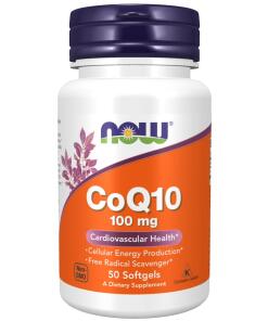CoQ10, 100 mg - 50 mäkkých kapsúl