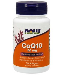CoQ10 s obsahom selénu a vitamínu E, 50 mg - 50 mäkkých kapsúl