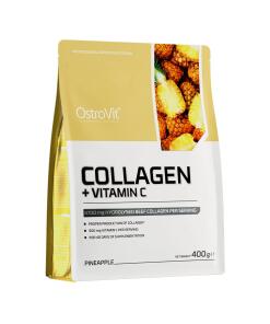 OstroVit - Kolagén + Vitamín C, Ananás - 400g