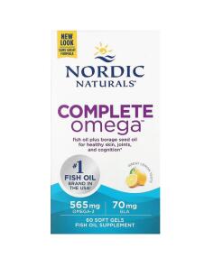 Kompletný Omega, 565 mg Citrón - 60 mäkkých kapsúl