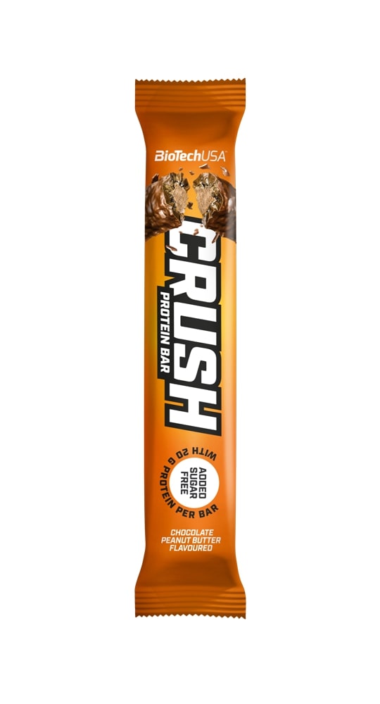 Crush Bar, čokoláda a arašidové maslo - 12 x 64g