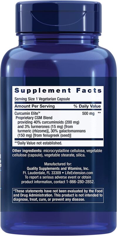 Curcumin Elite extrakt z kurkumy - 60 vcaps – Obrázok 3