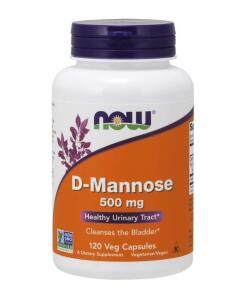 D-manóza, 500 mg - 120 vegetariánskych kapsúl