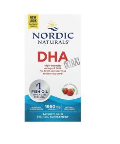 DHA Xtra, 1660 mg jahodová príchuť - 60 mäkkých kapsúl