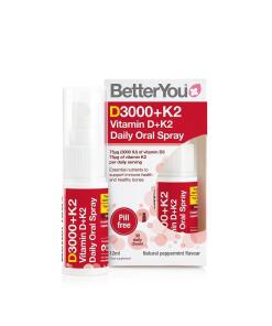 DLux+ D+K2 - denný orálny sprej s vitamínom D a K2 - 12 ml