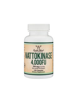 Double Wood Supplements - Nattokináza (120 kapsúl)