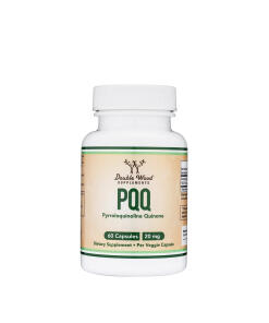 Double Wood Supplements - PQQ (Pyrrolochinolínchinón) (60 kapsúl)