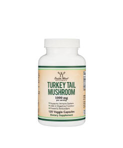 Double Wood Supplements - Dvojité drevo doplnky Hlivu ustricovú (120 kapsúl)