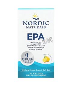 EPA Xtra, 1640mg Citrón - 60 mäkkých kapsúl