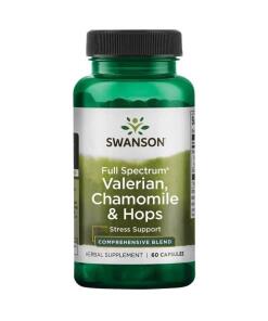Plný spekter Valeriána, Harmanček a Chmeľ - 60 kapsúl