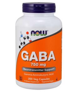 GABA, 750 mg - 200 vegetariánskych kapsúl