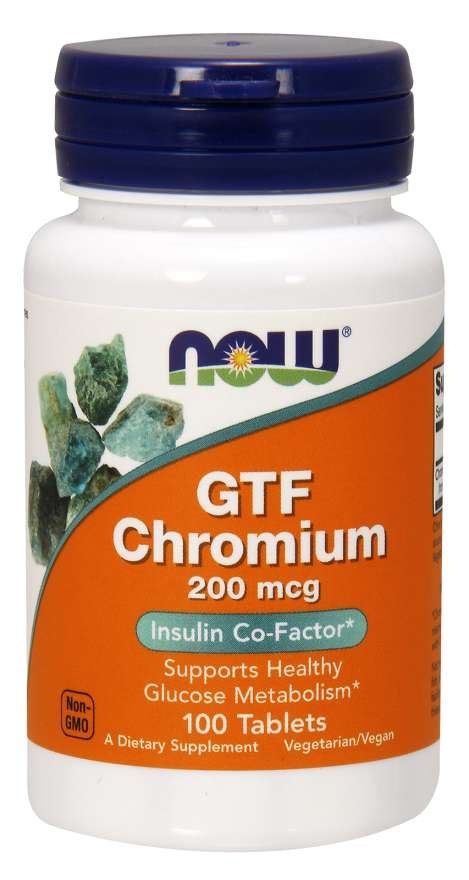 GTF Chróm, 200 mcg - 100 tabliet