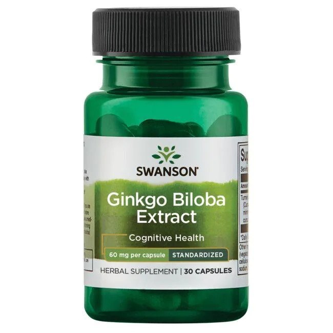 Ginkgo Biloba extrakt, 60 mg - 30 kapsúl