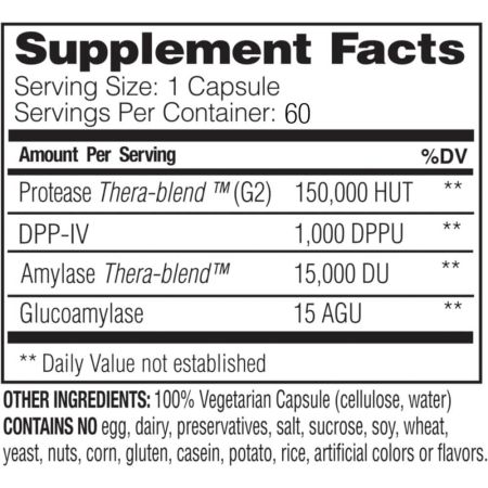 GlutenEase Extra Sila - 60 kapsúl – Obrázok 3