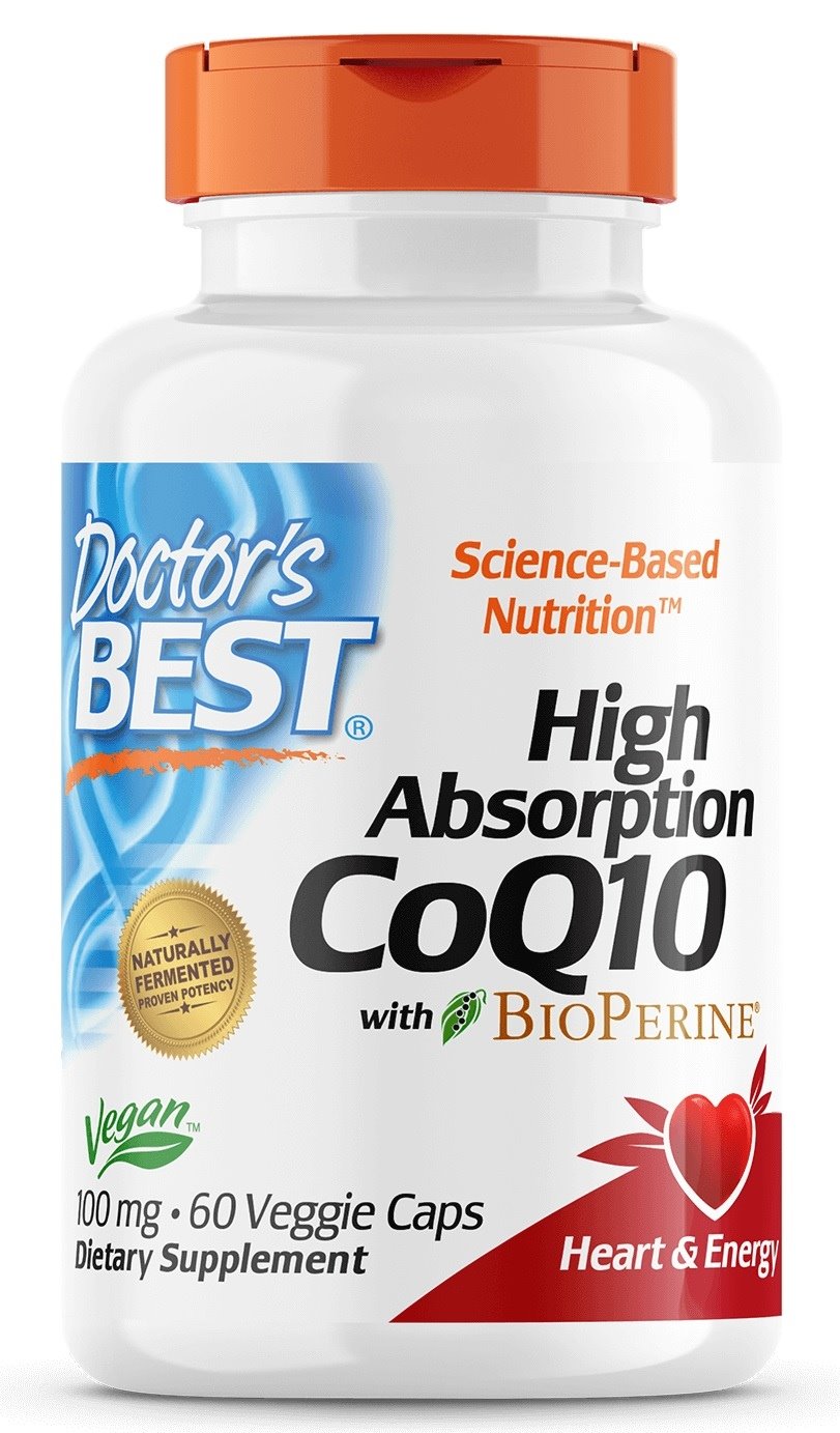 Vysoko absorbovateľný CoQ10 s BioPerine, 100 mg - 60 vcaps