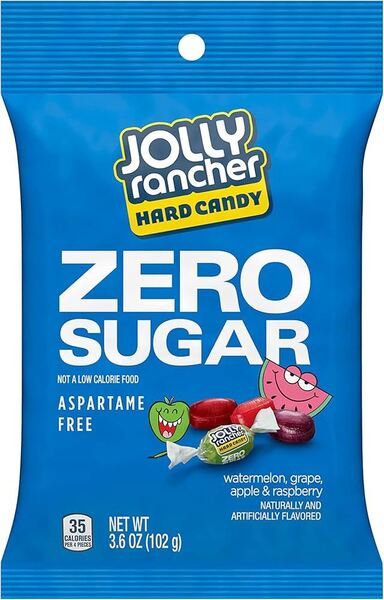 Jolly Rancher Bez Cukru Tvrdé Bonbóny - 102g