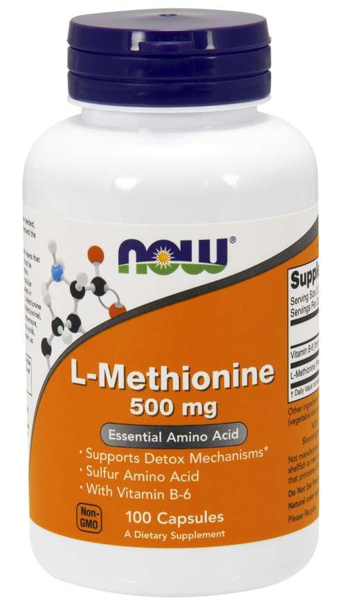 L-Metionín, 500 mg - 100 kapsúl