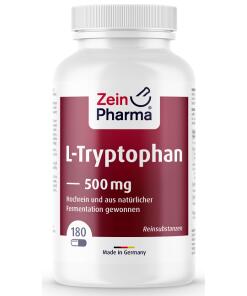 L-Tryptofán, 500 mg - 180 kapsúl