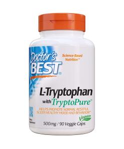 L-Tryptofán s TryptoPure, 500 mg - 90 vcaps
