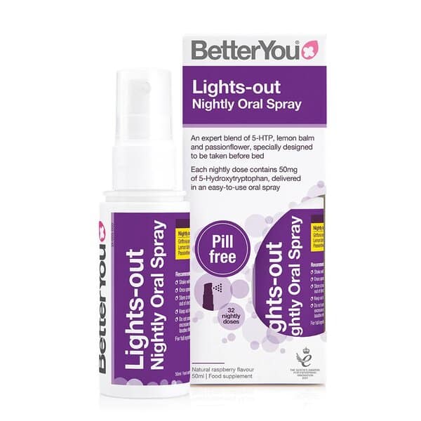 Mundspray Lights-Out Natlig, Prírodná Malina - 50 ml
