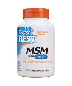 MSM med s OptiMSM, 1000 mg - 180 kapsúl