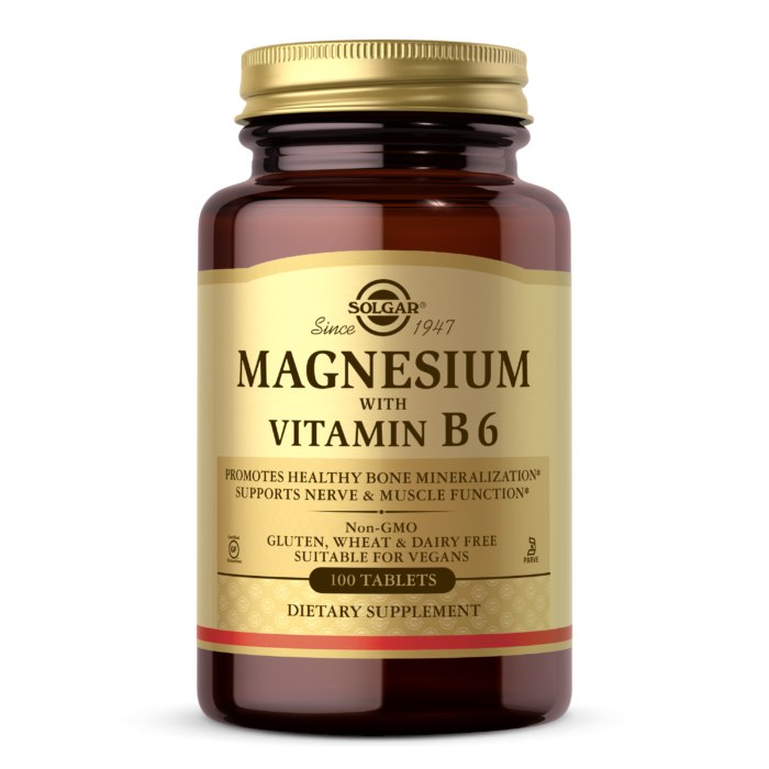 Horčík s vitamínom B6 - 100 tabliet