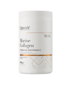 OstroVit - Morský kolagén & Kyselina hyalurónová & Vitamín C, Mango & Ananás - 500g