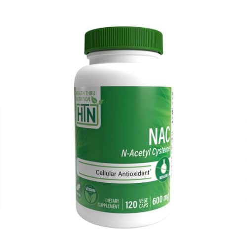 NAC N-Acetyl Cysteín, 600 mg - 120 vcaps