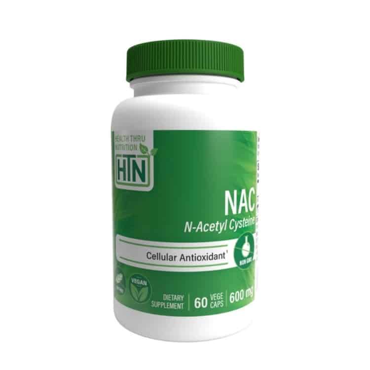 NAC N-Acetyl Cysteín, 600 mg - 60 rastlinných kapsúl