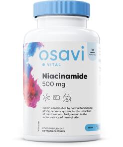 Niacinamid, 500 mg - 60 vegánskych kapsúl