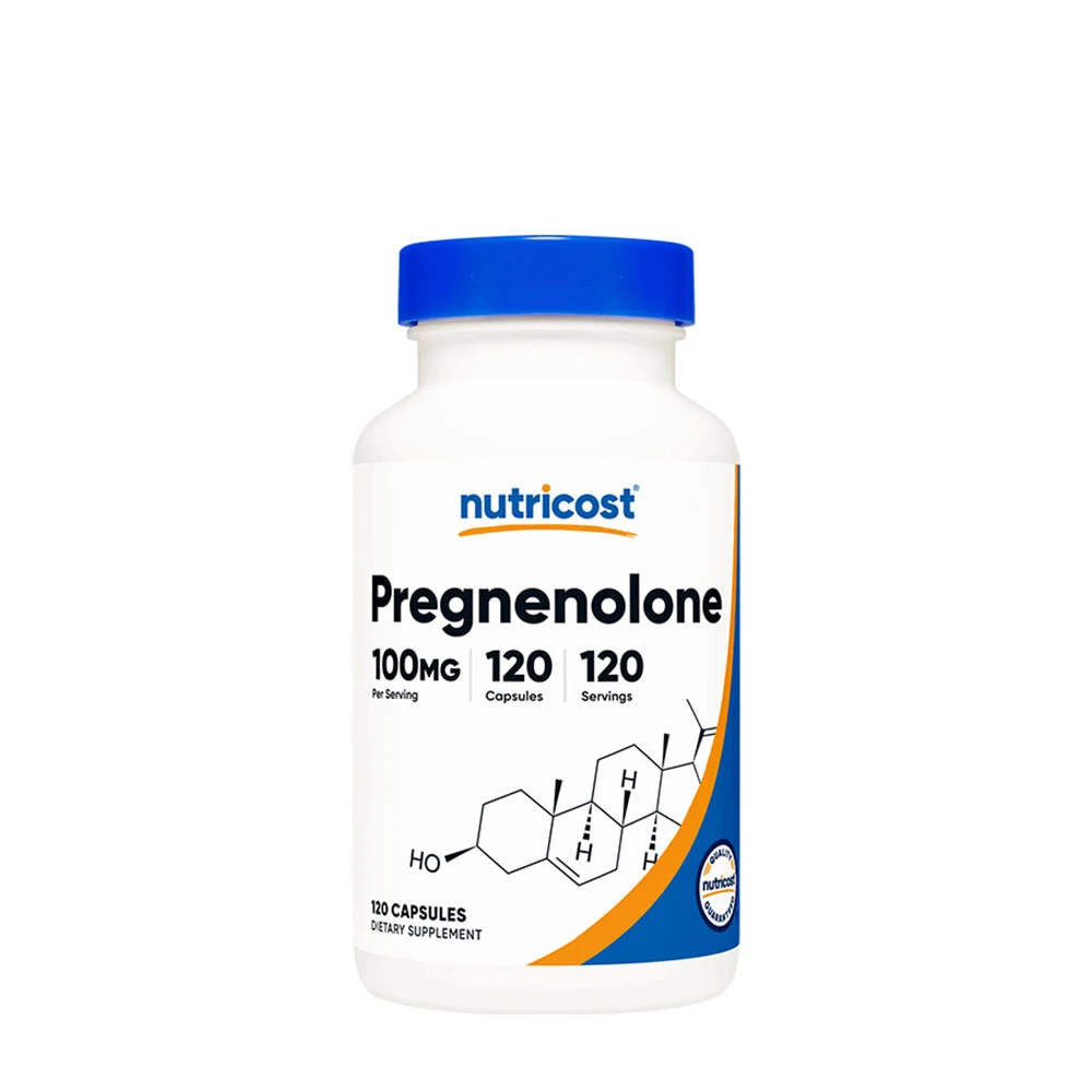 Nutricost - Pregnenolón 100 mg (120 kapsúl)