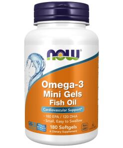 Omega-3 Mini Gels - 180 mäkkých kapsúl