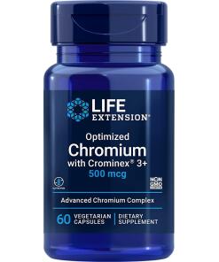 Optimalizovaný chróm s Crominex 3+, 500 mcg - 60 kapsúl